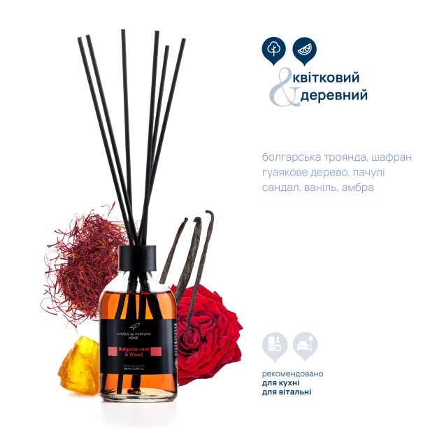 Bulgarian rose & Wood